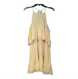 DOLCE VITA dress, yellow white stripes
